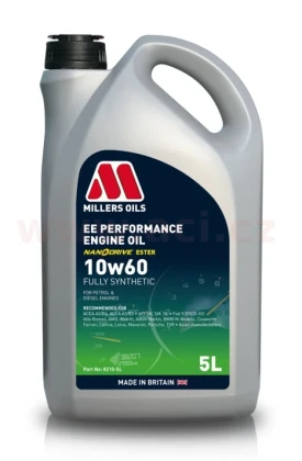 MI 82105 MILLERS OILS EE PERFORMANCE 10w60 5l ACI