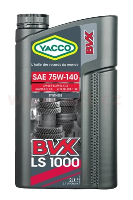 MY 34092 Převodový olej YACCO BVX LS 1000 75W140 2L ACI