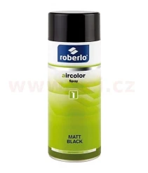 R 69476 Aircolor sprej barva černá matná ROBERLO 400 ml ACI