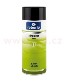 R 69477 Aircolor sprej barva černá satin ROBERLO 400 ml ACI
