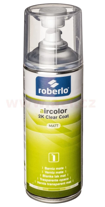 R 69763 2K matný lak ve spreji ROBERLO 400 ml ACI