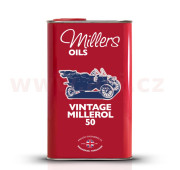 50017 MILLERS OILS Vintage Millerol M50 - jednorozsahový olej bez čistidel a rozpouštěděl pro motory a převodovky 5 l 50017 MILLERS OILS