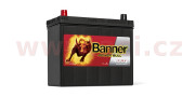 P4524 BANNER 45Ah baterie, 390A, levá, úzké póly BANNER Power Bull 238x129x203(225) P4524 BANNER