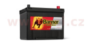P8009 BANNER 80Ah baterie, 640A, pravá BANNER Power Bull 260x174x200(222) P8009 BANNER