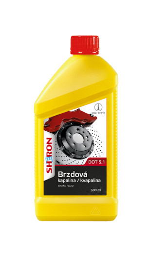 1111234 SHERON Brzdová kapalina DOT 5.1 500 ml SHERON