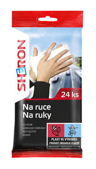 1720012 SHERON Ubrousky na ruce 24 ks SHERON