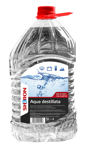 1610350 SHERON Aqua Destillata 5 lt PET SHERON