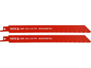 YT-33934 brzeszczoty bim 24tpi 225mm 2szt YATO