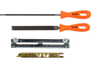 YT-85042 zestaw do ostrzena łańcucha 8mm 4szt YATO