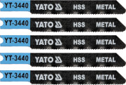YT-3440 List pilový do přímočaré pily 70 mm na kov TPI21 5 ks YATO