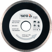 YT-6013 Kotouč řezný diamantový 125 x 22,2 x 2,2 mm hladký YT-6013 YATO