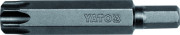 YT-7961 Bit TORX s otvorem 8 mm T60 x 70 mm 20 ks YT-7961 YATO