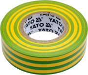 YT-81655 Izolační páska elektrikářská PVC 19mm / 20m žluto-zelená YT-81655 YATO