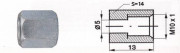 K106 WP WPZ106 WP koncovka pr.5mm M10x1 14x13mm 1ks WP