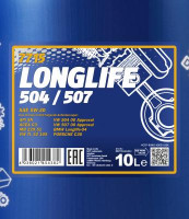 SCT - MANNOL Motorový olej Mannol 7715 Longlife 504/507 5W-30 10 l  (MN7715-10)