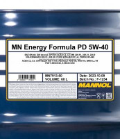 SCT - MANNOL Motorový olej Mannol Energy Formula PD 5W-40 60 l  (MN7913-60)