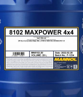 SCT - MANNOL Olej do převodovky Mannol Maxpower 75W-140 GL-5 LS  (MN8102-20)