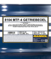SCT - MANNOL Olej do převodovky Mannol MTF-4 Getriebeoel 75W-80 GL-4  (MN8104-60)