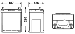 EXIDE startovací baterie PREMIUM *** 40Ah  (EA406)