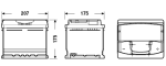 EXIDE startovací baterie PREMIUM *** 47Ah  (EA472)
