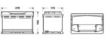 EXIDE startovací baterie PREMIUM *** 77Ah  (EA770)