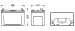 EXIDE startovací baterie PREMIUM *** 95Ah  (EA954)