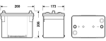 EXIDE startovací baterie AGM 50Ah  (EK508)
