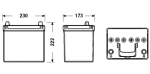 EXIDE startovací baterie EFB 60Ah  (EL604)