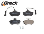 BRECK Sada brzdových destiček, kotoučová brzda  (20669 10 701 10)