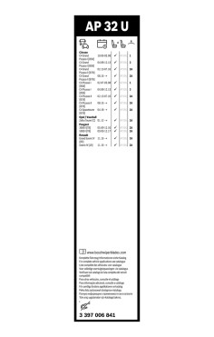 BOSCH List stěrače Aerotwin Plus  (3 397 006 841)