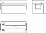 CENTRA startovací baterie StrongPRO EFB+ 185Ah  (CE1853)