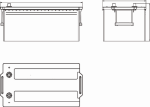 CENTRA startovací baterie PowerPRO 235Ah  (CF2353)
