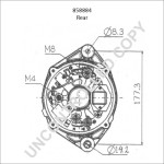 PRESTOLITE ELECTRIC generátor  (858884)