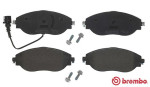 BREMBO Sada brzdových destiček, kotoučová brzda PRIME LINE  (P 85 144)