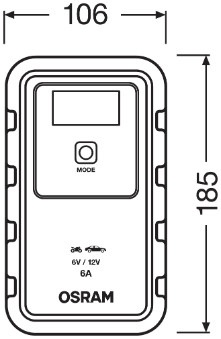 OSRAM Nabíječka baterií BATTERYcharge 906  (OEBCS906)