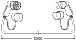 OSRAM Nabíjecí kabel, elektromobil BATTERYcharge 7PIN  (OCC23205)