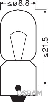 OSRAM Žárovka, blikač ORIGINAL  (3930)