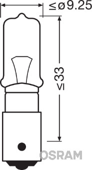 OSRAM Žárovka, blikač ORIGINAL  (64136)