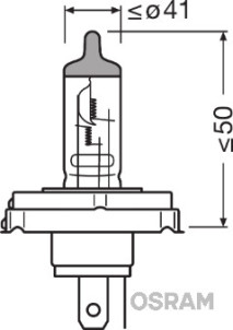 OSRAM Zarovka, dalkovy svetlomet ORIGINAL  (64183)
