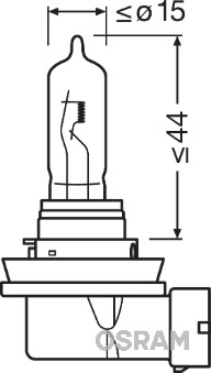 OSRAM Zarovka, dalkovy svetlomet ORIGINAL  (64213)