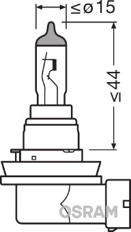OSRAM Žárovka mlhového světlometu ORIGINAL  (64219L+)