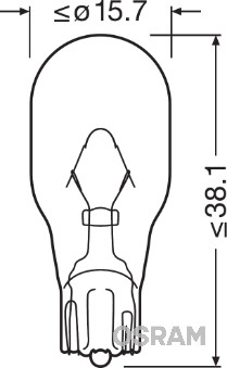 OSRAM Žárovka, blikač ORIGINAL  (921NA)